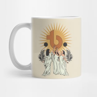 TB Icon of the Sun in Vintage Mug